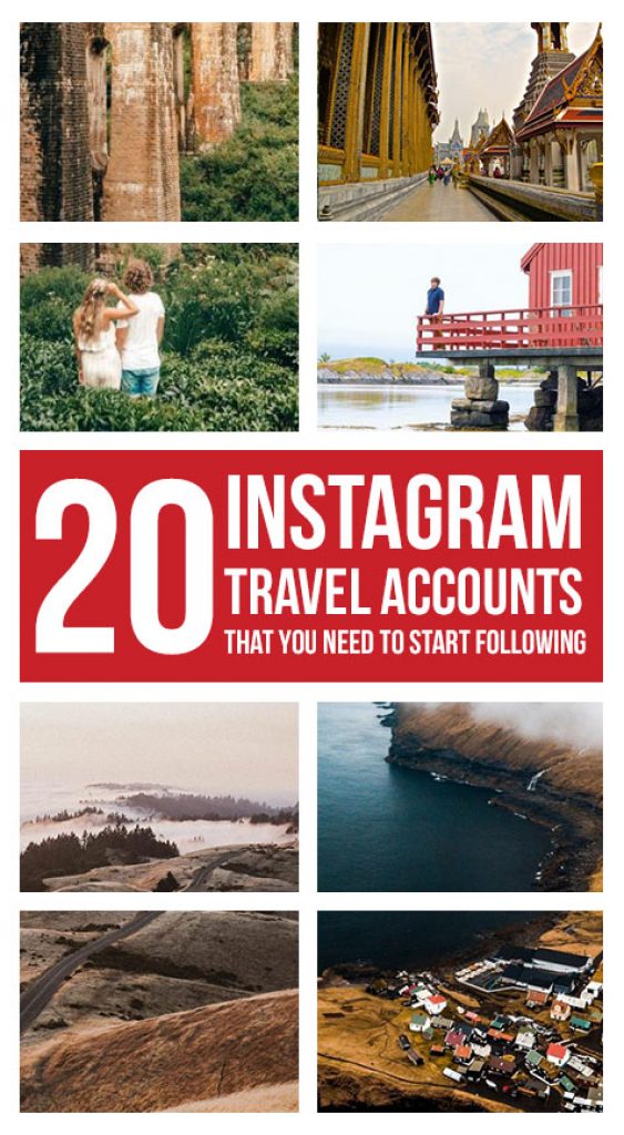 Travel Instagram Accounts That You Need to Start Following now