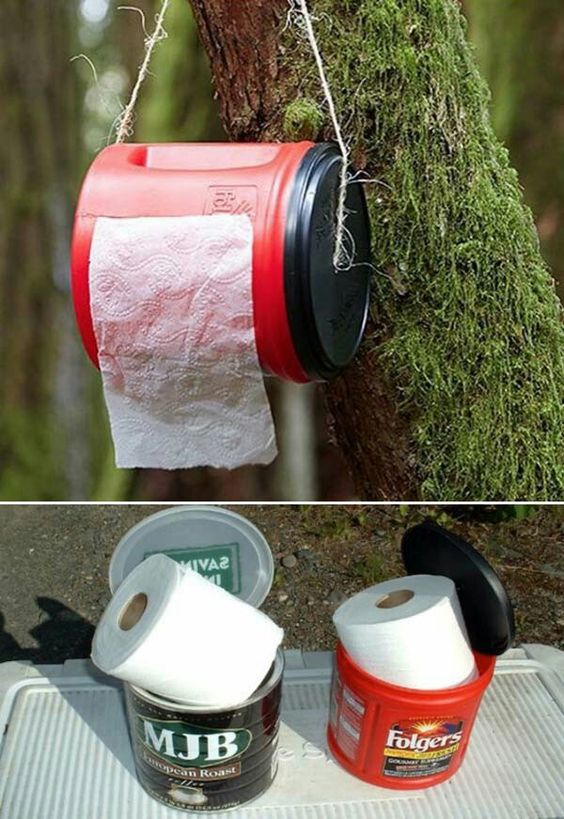 Keeping the toilet paper safe and dry