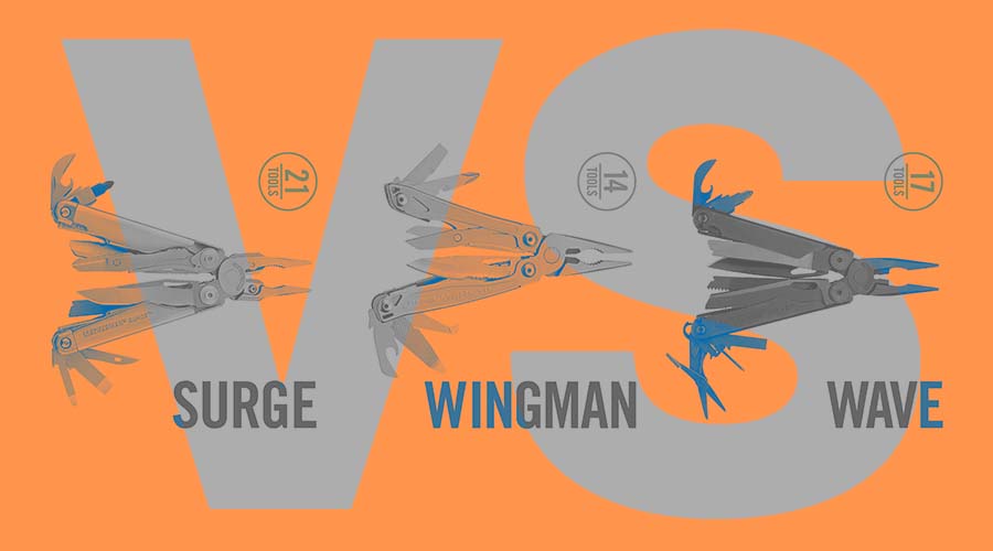 Leatherman Surge vs Wave vs Wingman – Multi-Tool Comparison