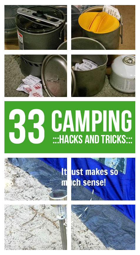 33 Crazy Camping Hacks and Tricks Every Camper Should Know