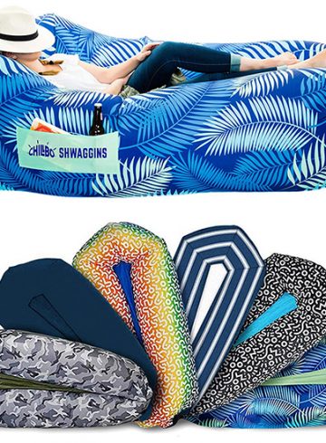 Chillbo Shwaggins Inflatable Couch – Resting on a cloud of cool