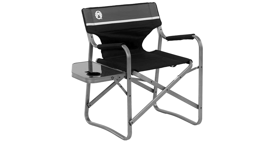 Coleman Camping Chair with Side Table (Budget-Friendly & Sturdy)