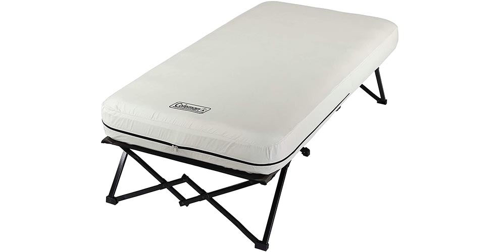air mattress top camping cots